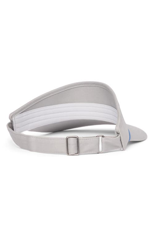 Travismathew Weekend Agenda Visor In Heather Grey