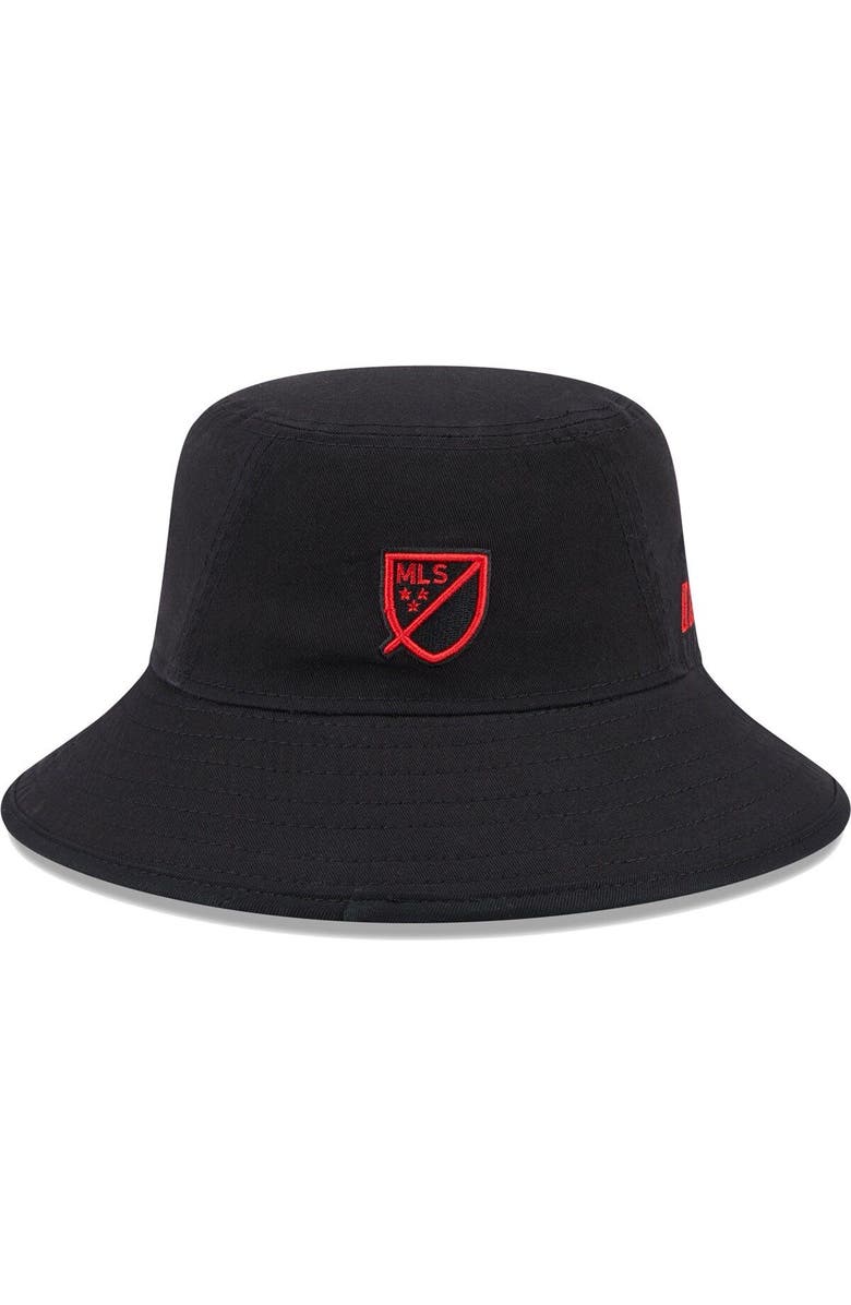 New Era Men's New Era Black D.C. United Kick Off Bucket Hat, Alternate, color, 