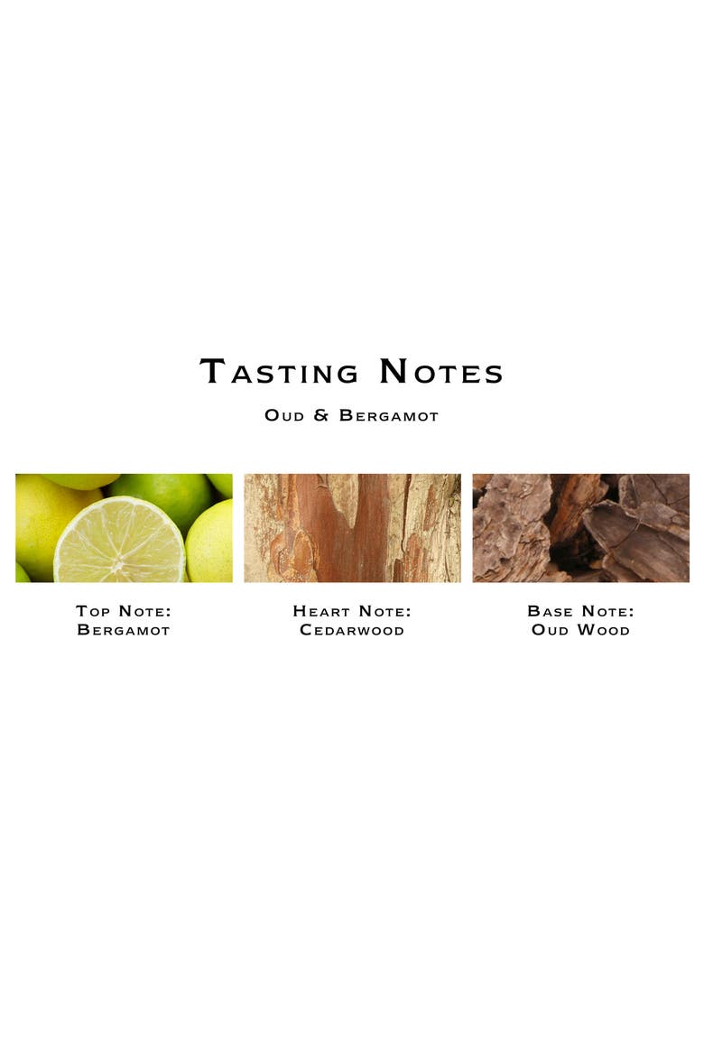 Oud & Bergamot Scented Home Candle, Alternate, color, NO COLOR