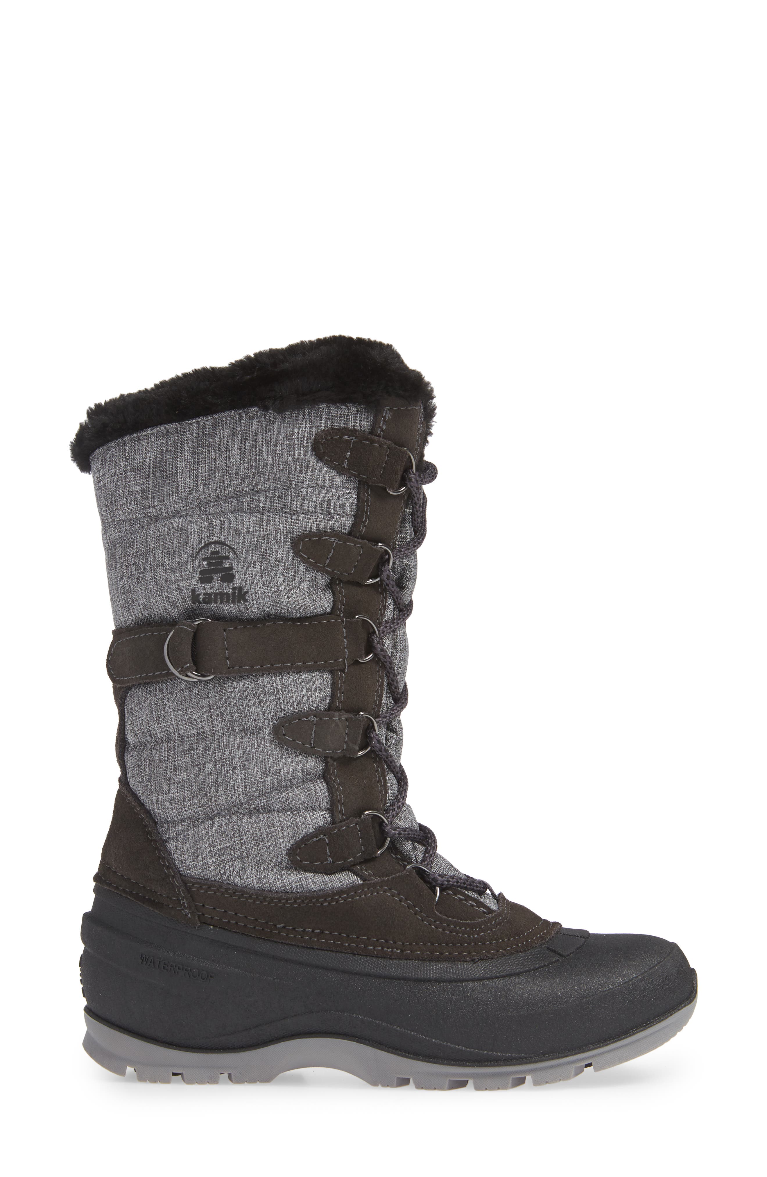 Snovalley2 Waterproof Thinsulate®-Insulated Snow Boot, Alternate, color, CHARCOAL