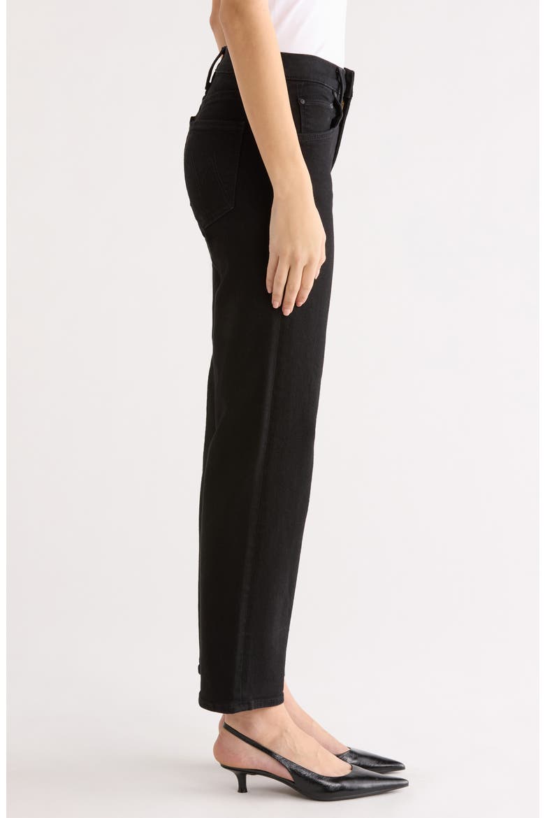 The Newbie Hover High Waist Ankle Straight Leg Jeans, Alternate, color, NIGHTY NIGHT