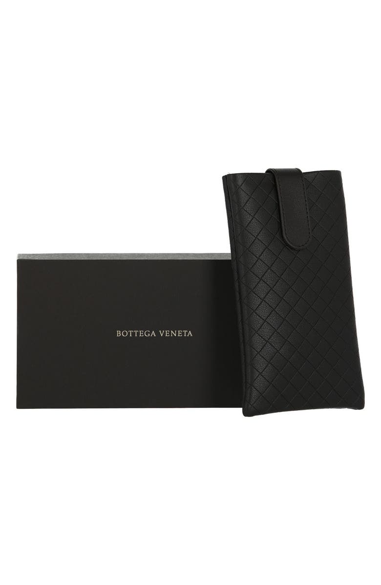 Bottega Veneta Cat Eye Sunglasses, Alternate, color, Black Black Grey