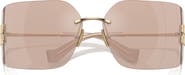 Miu Miu 80mm Oversize Irregular Sunglasses