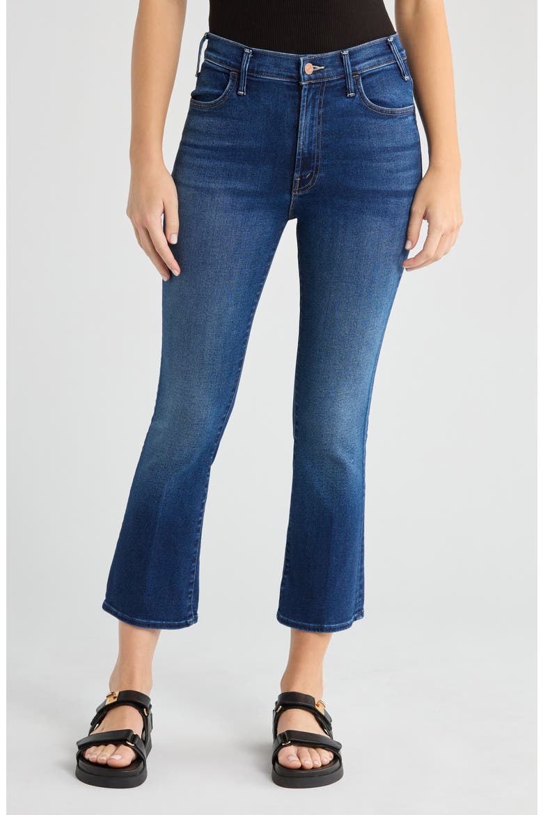Lil' Hustler Ankle Bootcut Jeans, Main, color, TAKING CHANCES