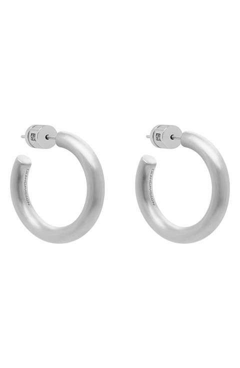 Mini Dune Huggie Hoop Earrings