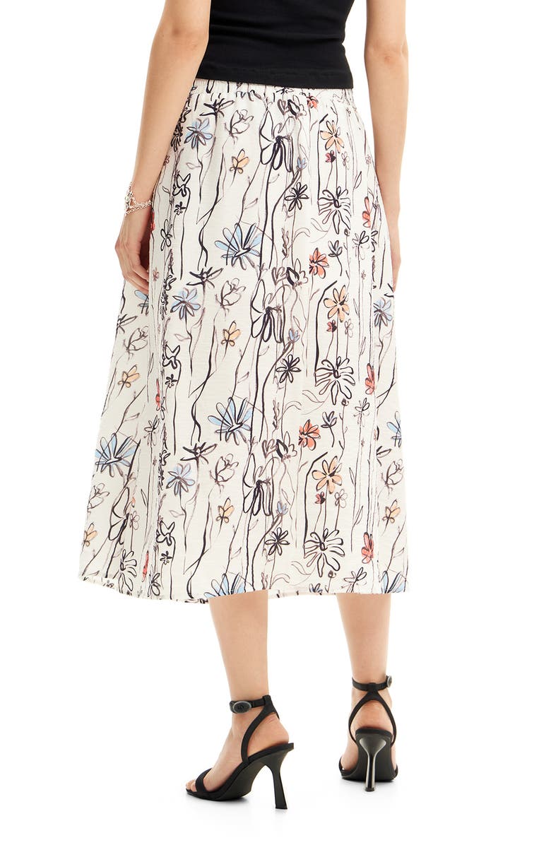 Desigual Fal Boho Print Maxi Skirt, Alternate, color,