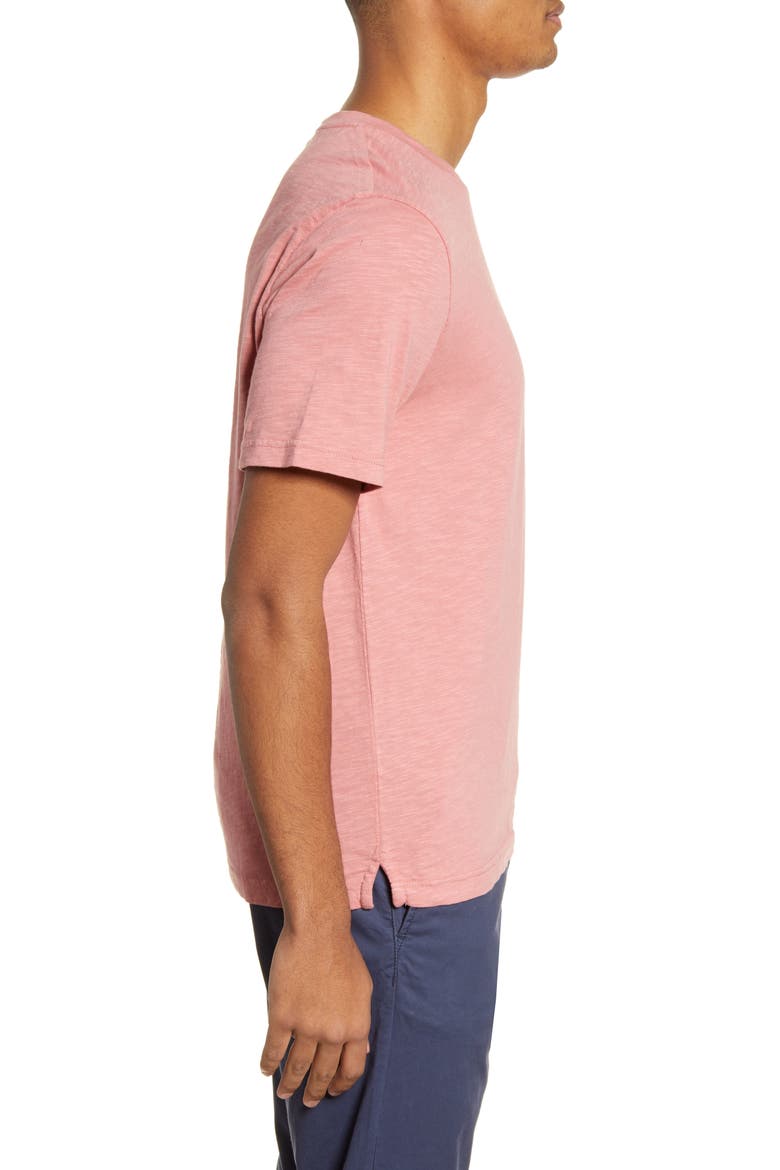Solid Slub T-Shirt, Alternate, color, PINK COMPACT