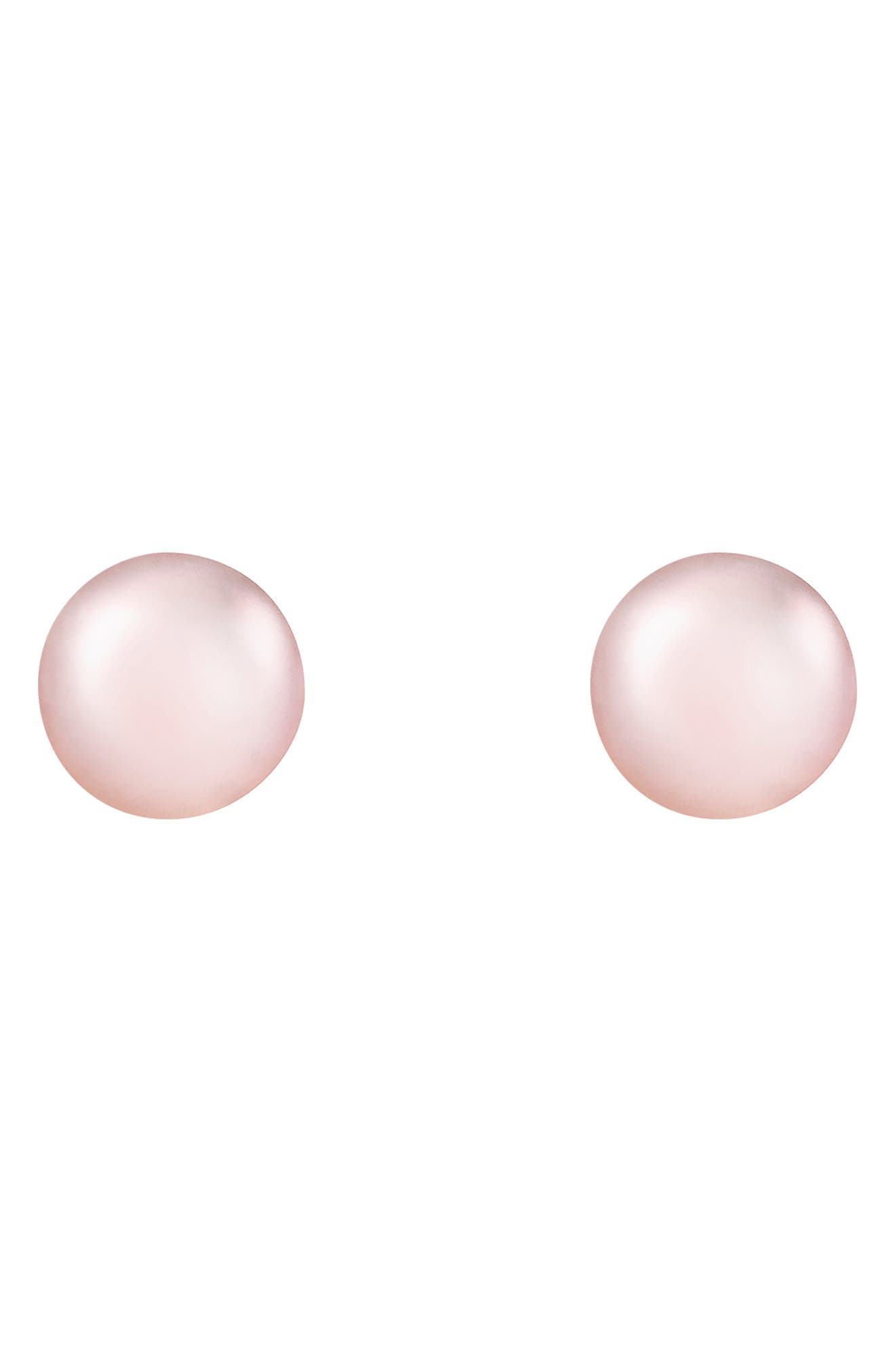 SPLENDID PEARLS 14K Yellow Gold 10-11mm Cultured Freshwater Pearl Stud Earrings