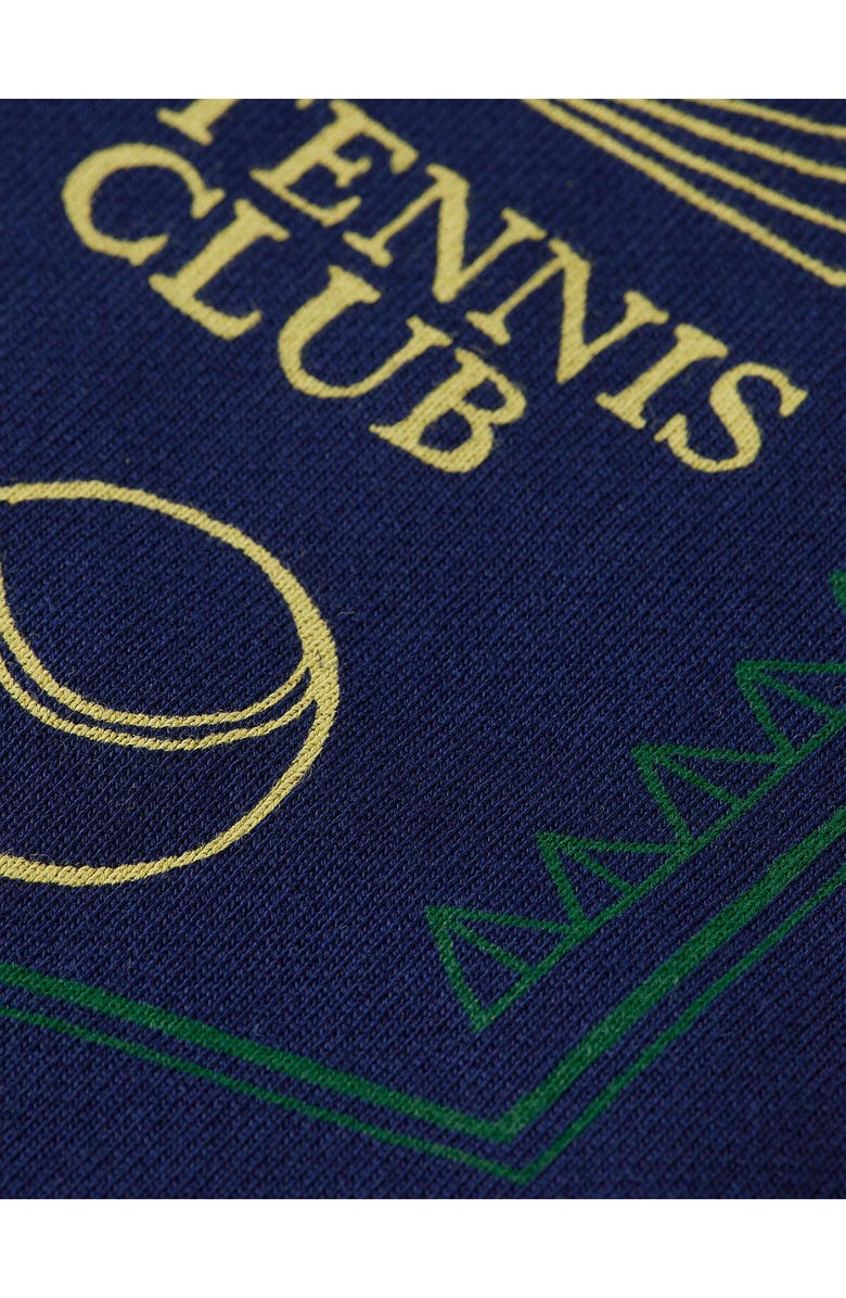 Scotch & Soda Scribble Cotton Graphic Hoodie, Alternate, color, Navy