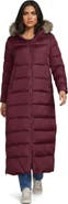 Lands' End Plus Size Max 600 Down Long Maxi Coat