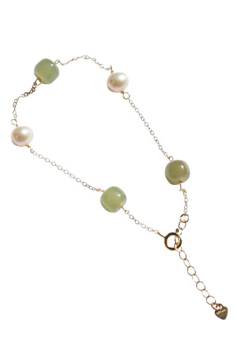 Olivia Jade pearl bracelet