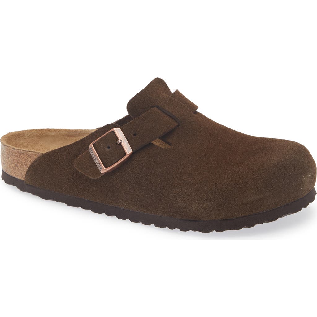 Birkenstock Boston Soft Clog In Brown