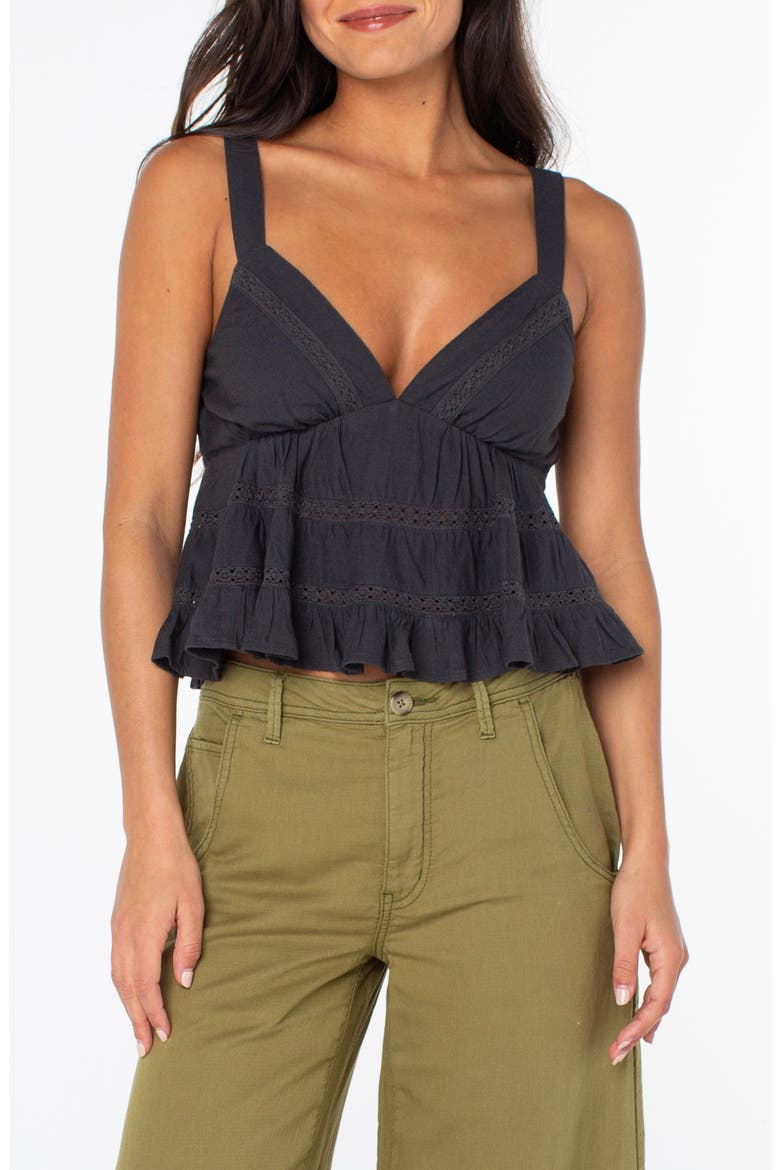 Layla Tiered Camisole, Main, color, PHANTOM