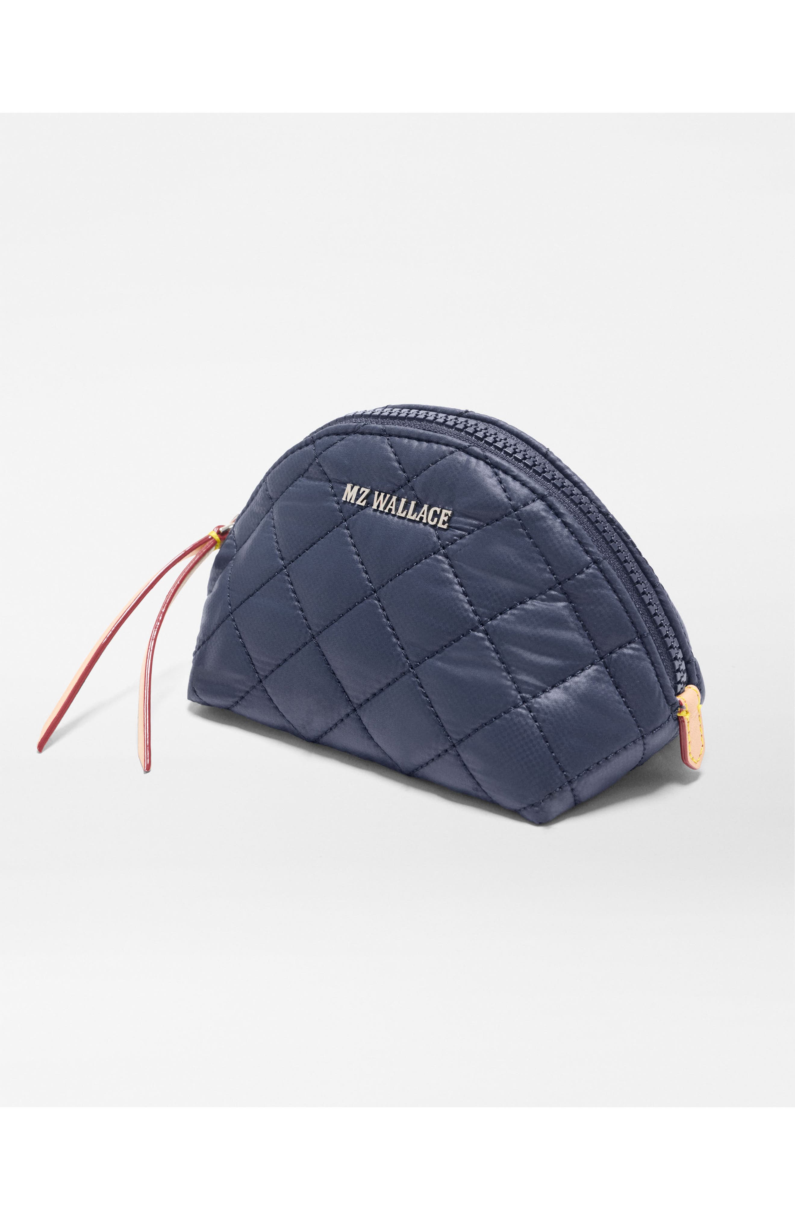 Momo Quilted Nylon Pouch, Alternate, color, DAWN