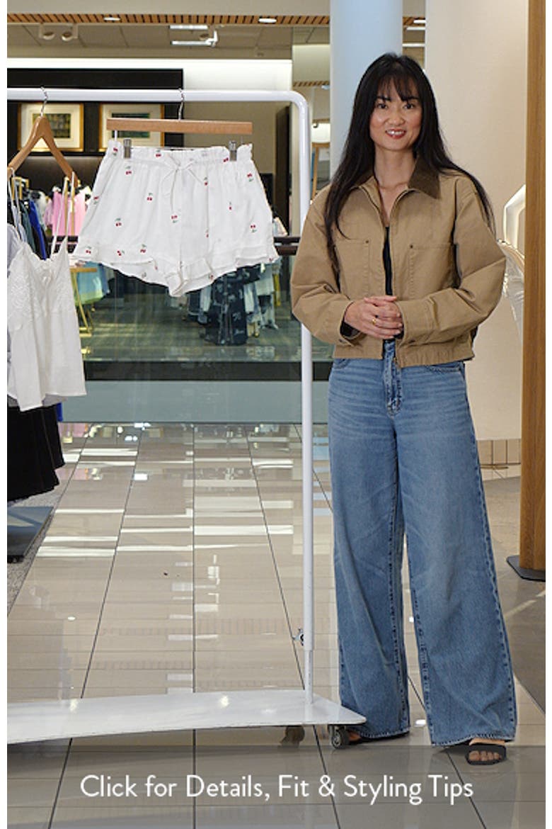 Riviere Cotton Pajama Shorts video