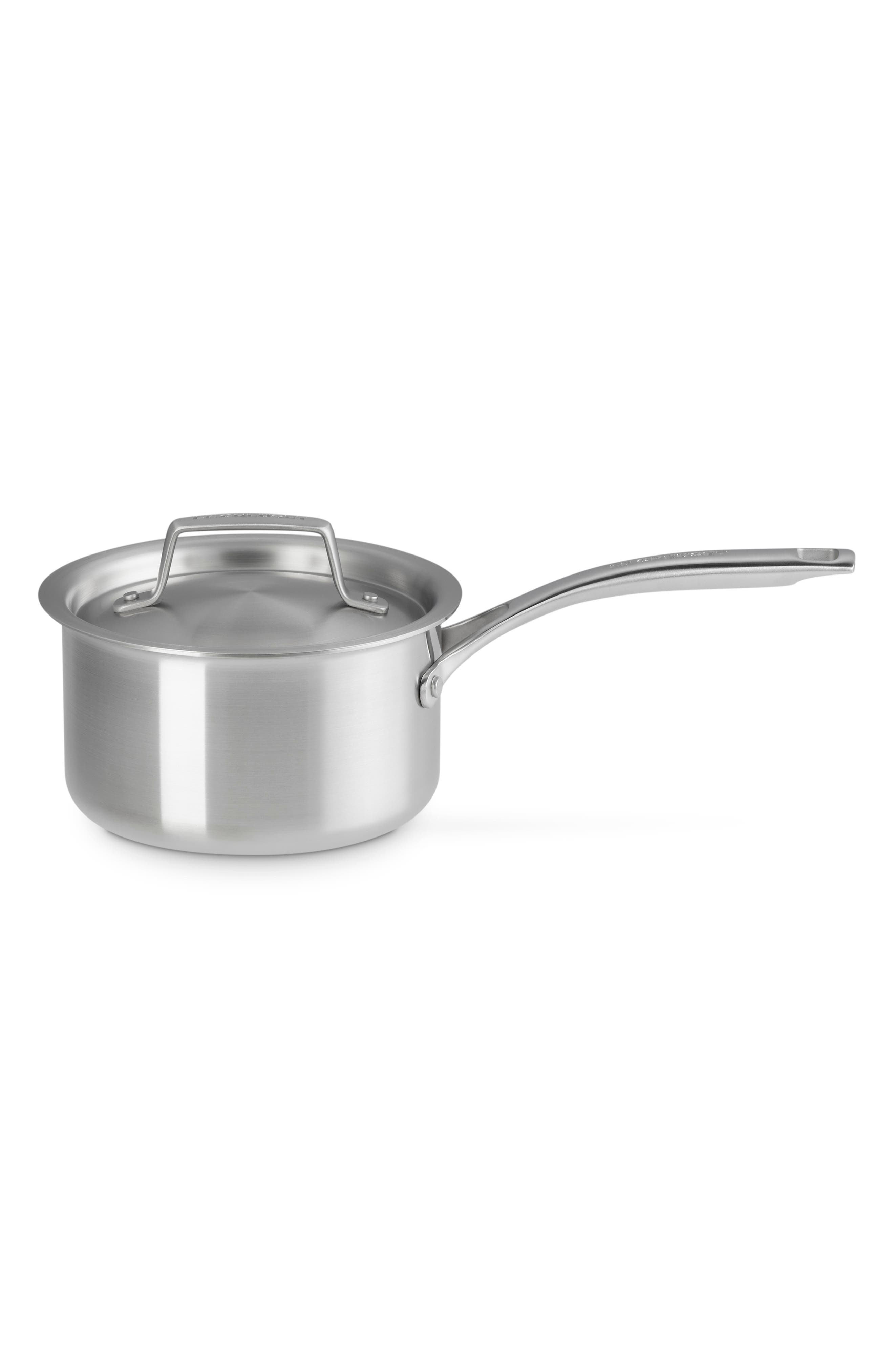 Le Creuset 2-Quart Essential Stainless Steel Saucepan - Stainless Steel