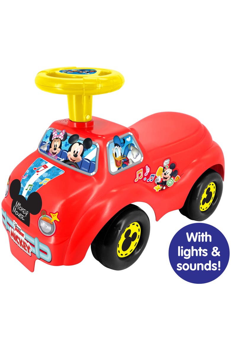 My First Ride-On Mickey Mouse Disney Vehicle, Alternate, color, Multicolored