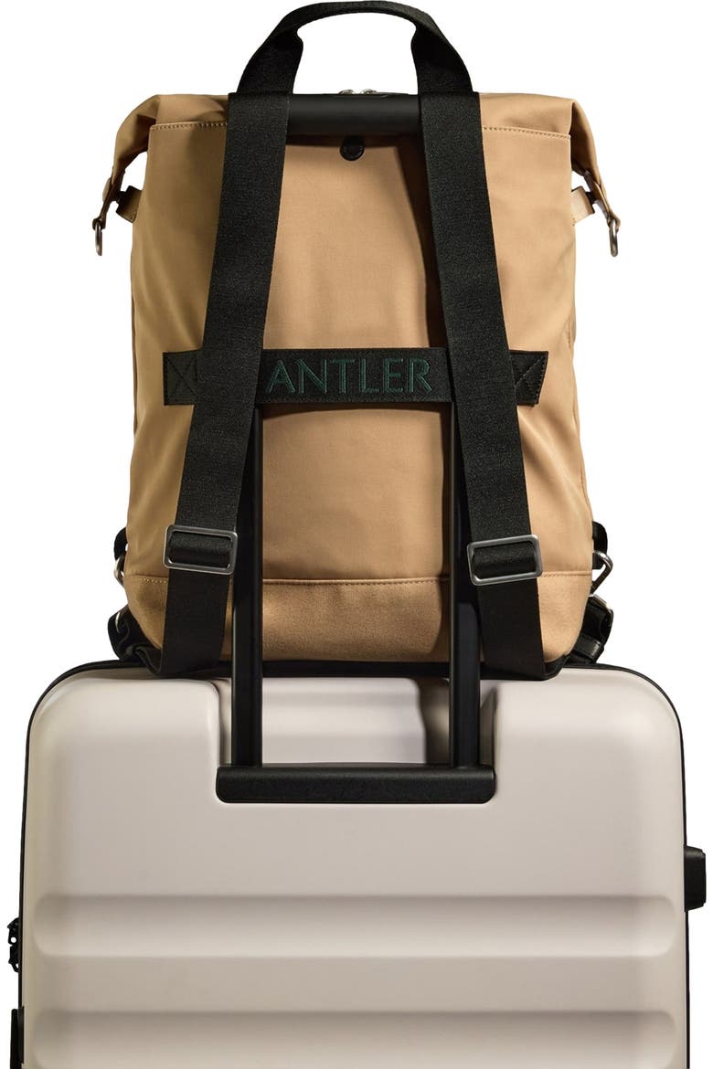 antler business 100 laptop backpack - Urban Light Backpack, Rucksack with Pocket, Suitcase Sleeve, Travel, Work, Gym Bag for Men Women With space for laptops ANTLER Icon 2-in-1 Tote Backpack