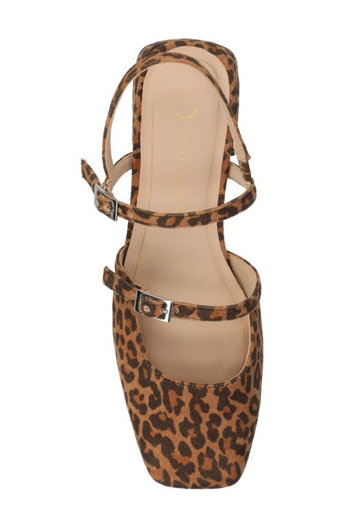 Journee Collection Gretchenn Slingback Mary Jane Pump In Multi