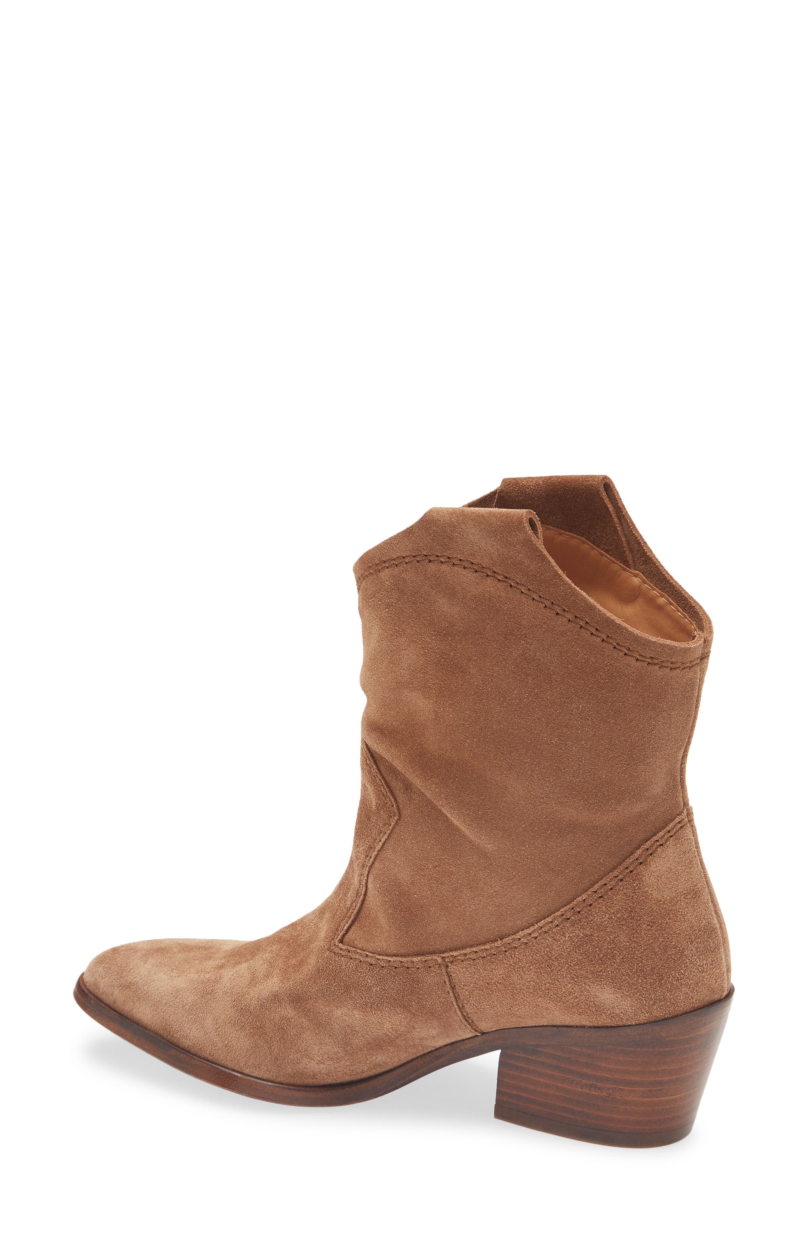 Pedro Garcia Arkansas Western Boot, Alternate, color, Hazelnut Velour
