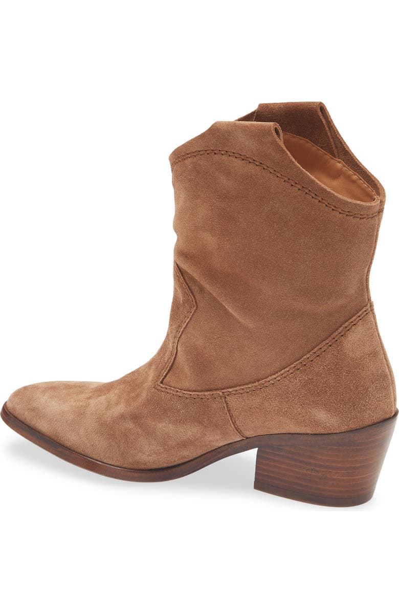 Pedro Garcia Arkansas Western Boot, Alternate, color, Hazelnut Velour