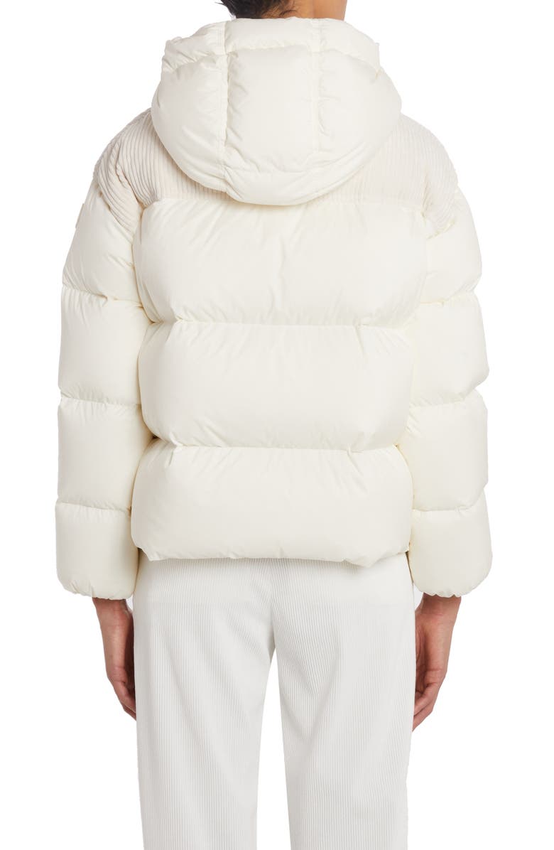 Moncler Jaseur Mixed Media Down Puffer Jacket, Alternate, color, 