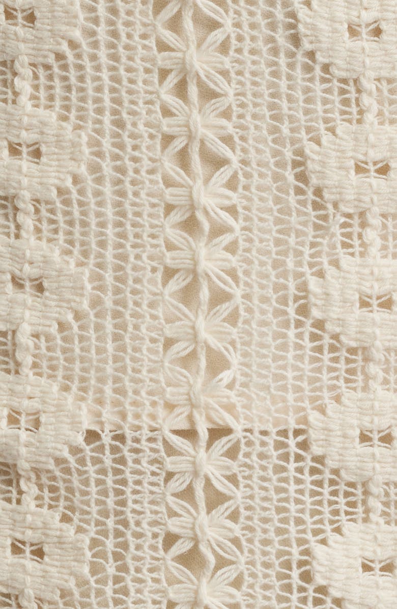 Anne Klein Open Stitch Shirt, Alternate, color, 