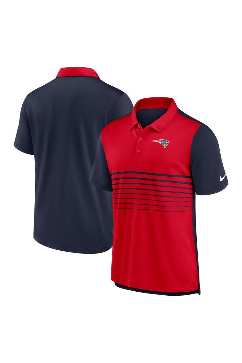 Men's Nike Navy/Red New England Patriots Fashion Performance Polo, Main, color, Navy