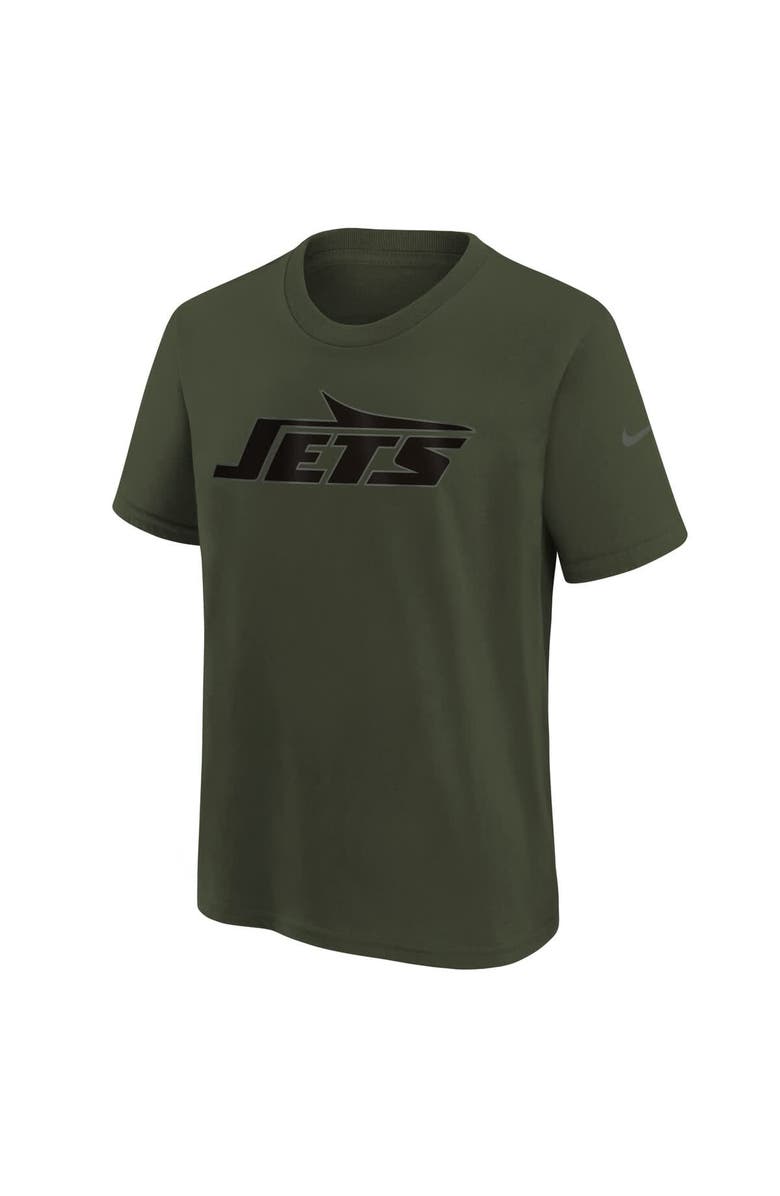 Nike Youth Nike  Gotham Green New York Jets 2025 Rivalries Collection T-Shirt, Alternate, color, Green