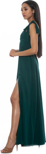 Arya Sweetheart Tie Strap Maxi Dress