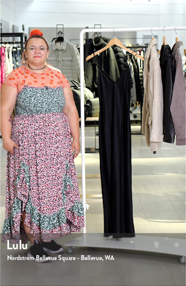 Silk Maxi Slipdress, sales video thumbnail