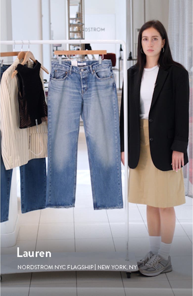 MV Cheval Low Rise Straight Leg Jeans, sales video thumbnail