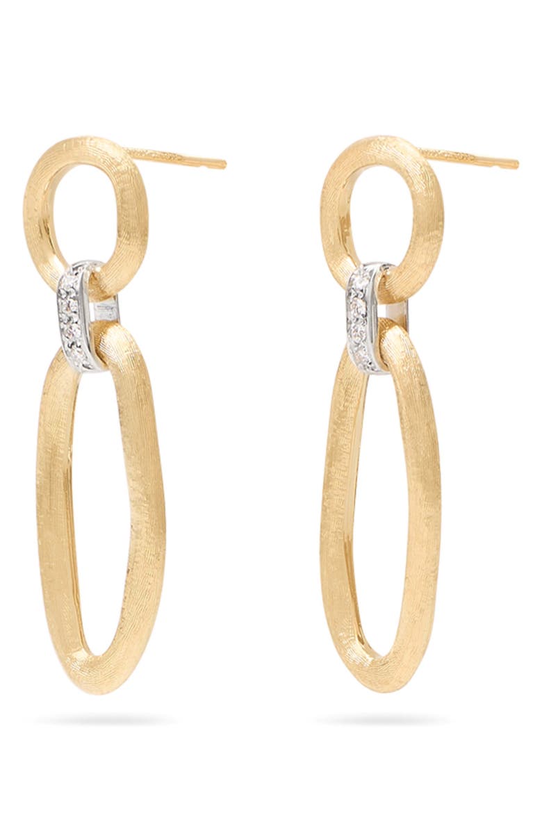 Marco Bicego Jaipur Diamond Link Earrings, Main, color,