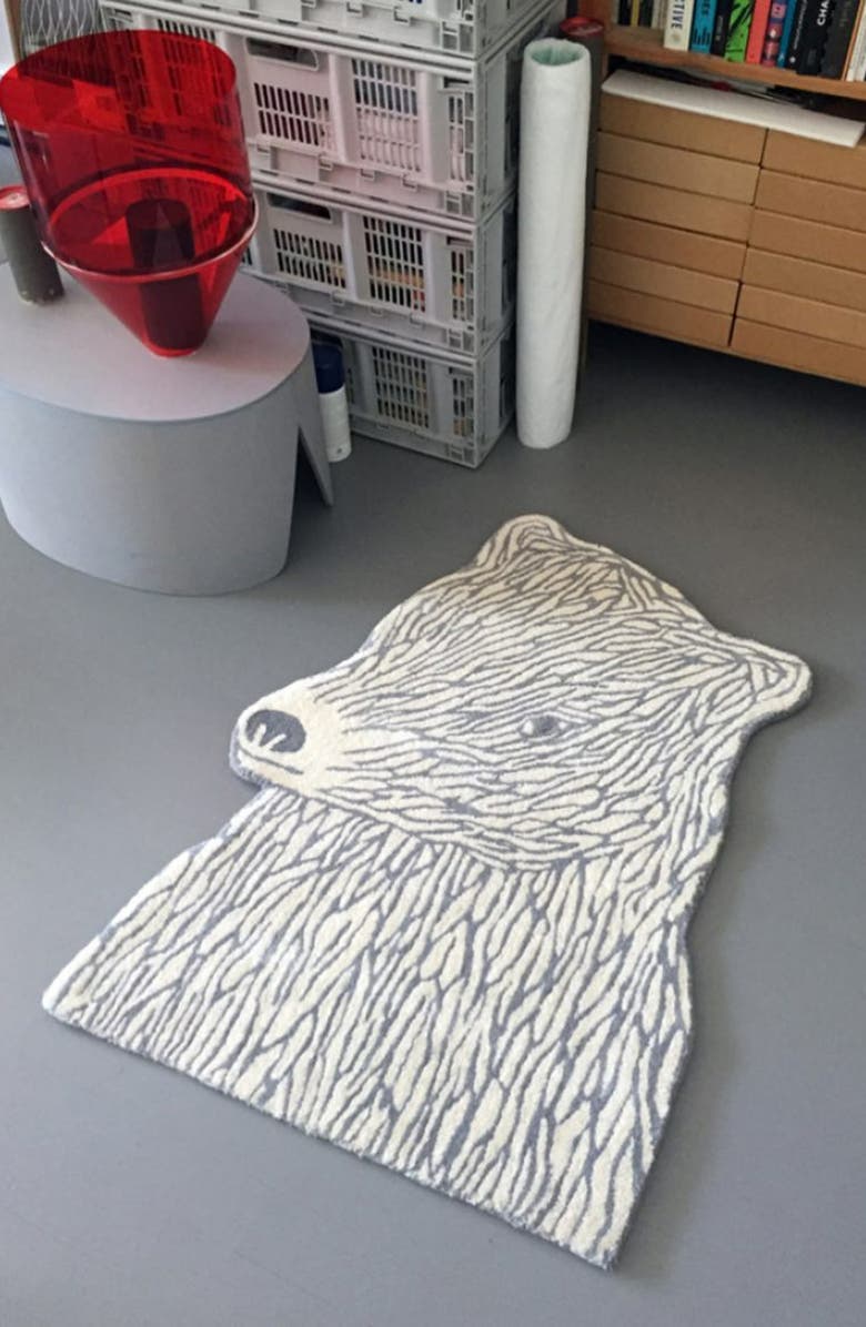 EO Play Bear Wool Rug, Alternate, color, Multi