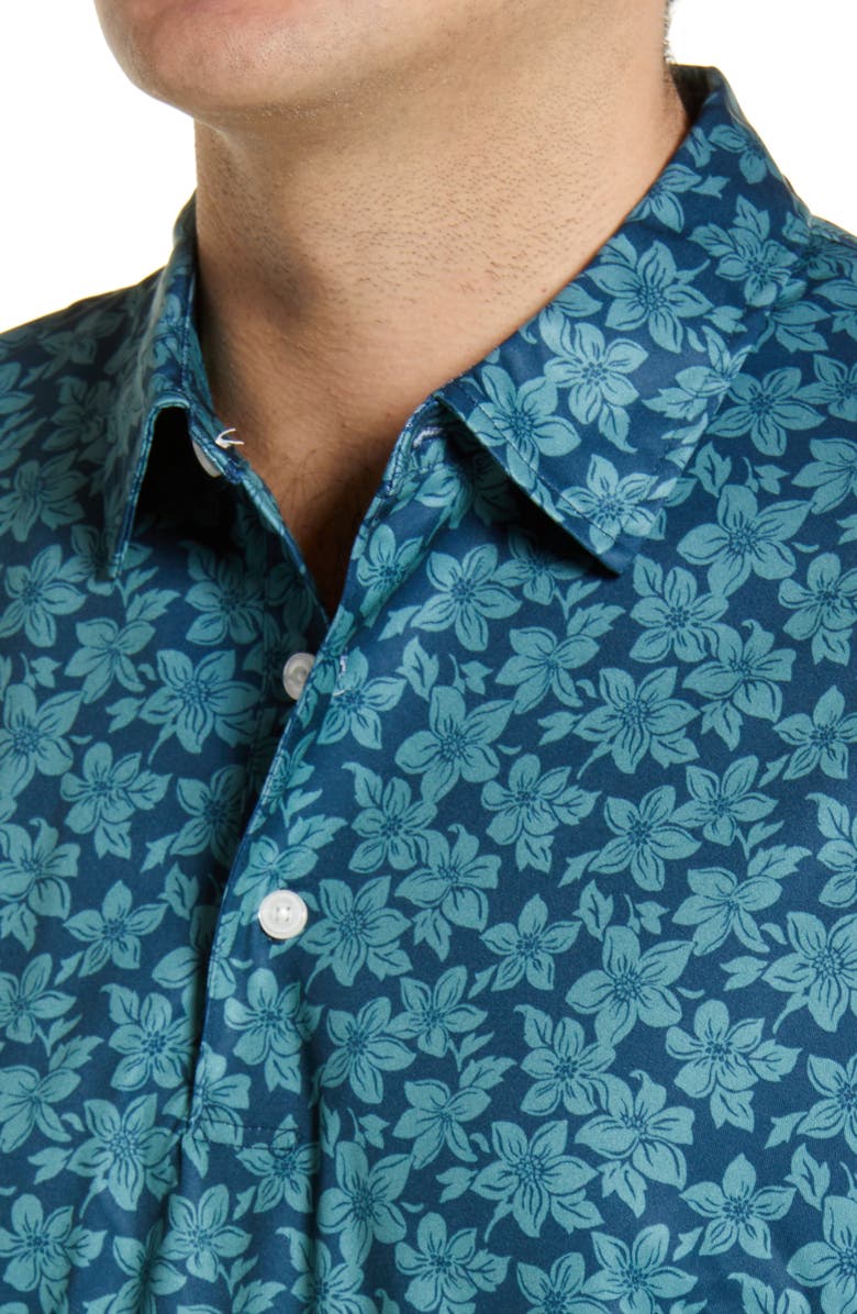 Reyn Spooner Mini Melia Floral Performance Polo, Alternate, color,