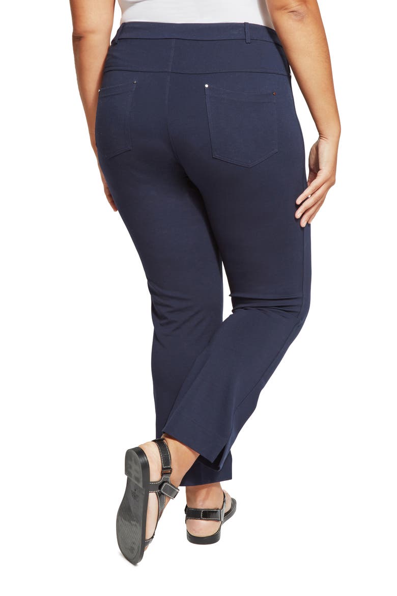 Baby Bootcut Ankle Pants, Alternate, color, TRUE NAVY