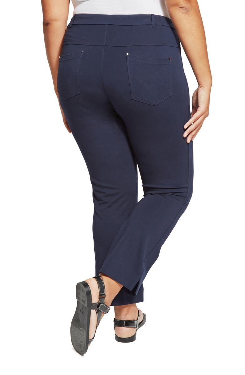 Lysse Baby Bootcut Ankle Pants, Alternate, color, True Navy