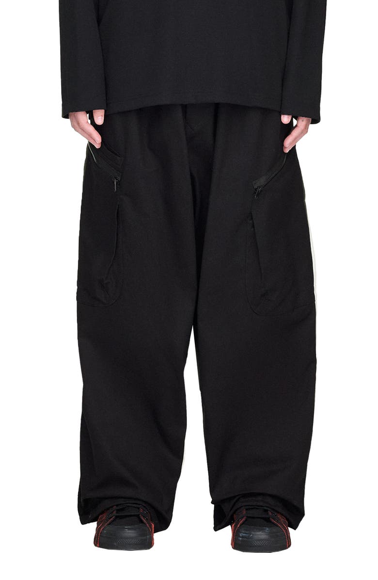 adidas Y-3 UT Twill Cargo Pants, Main, color, Black