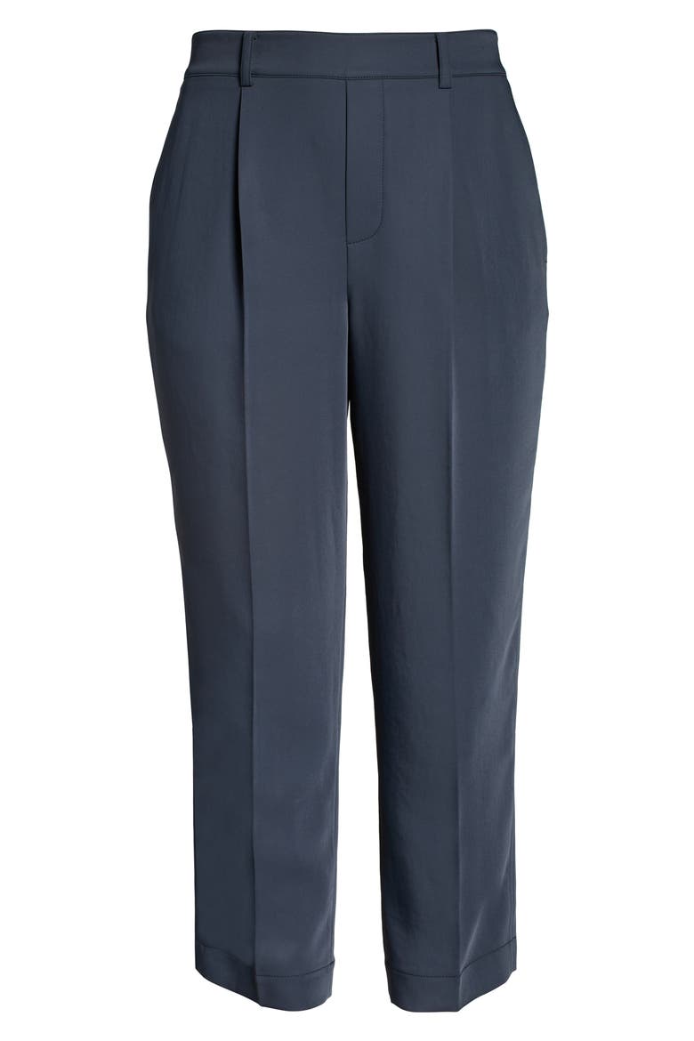 Tapered Pull-On Pants, Alternate, color, DARK TIDE