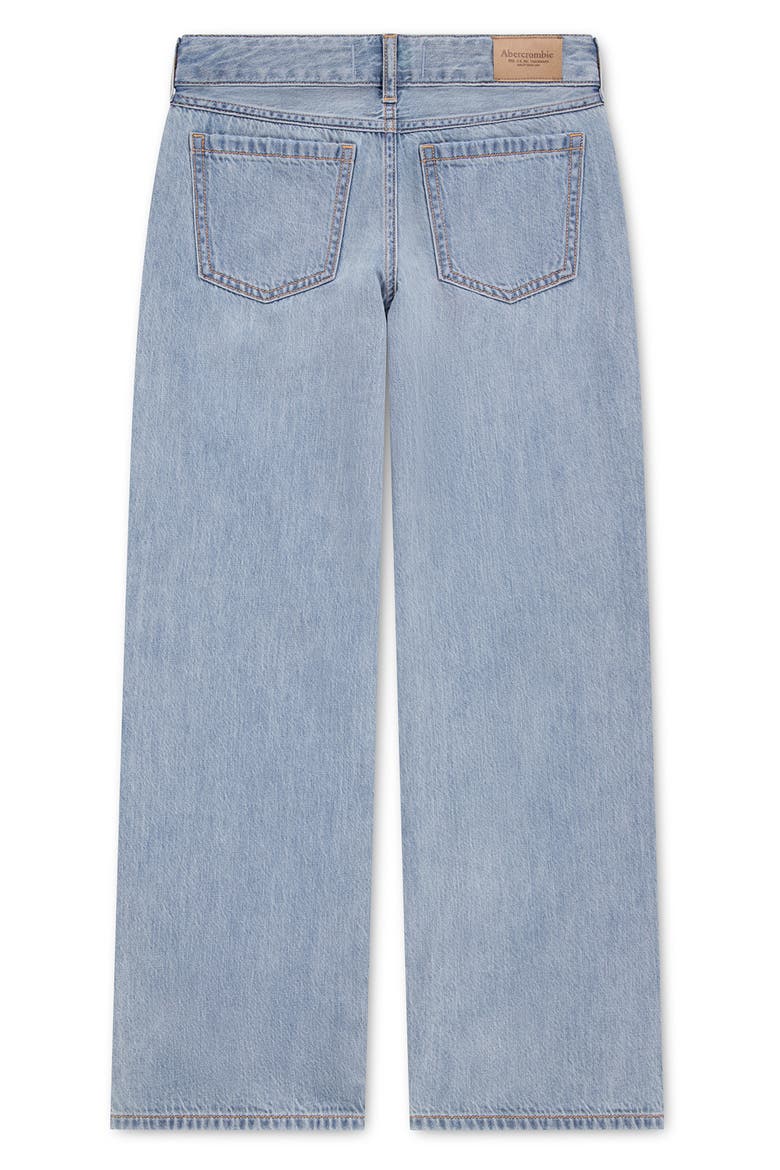 Kids' Baggy Patch Destroyed Jeans, Alternate, color, STRATUS DESTROY