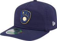 New Era Men's New Era Navy Milwaukee Brewers Team 19TWENTY Adjustable Hat