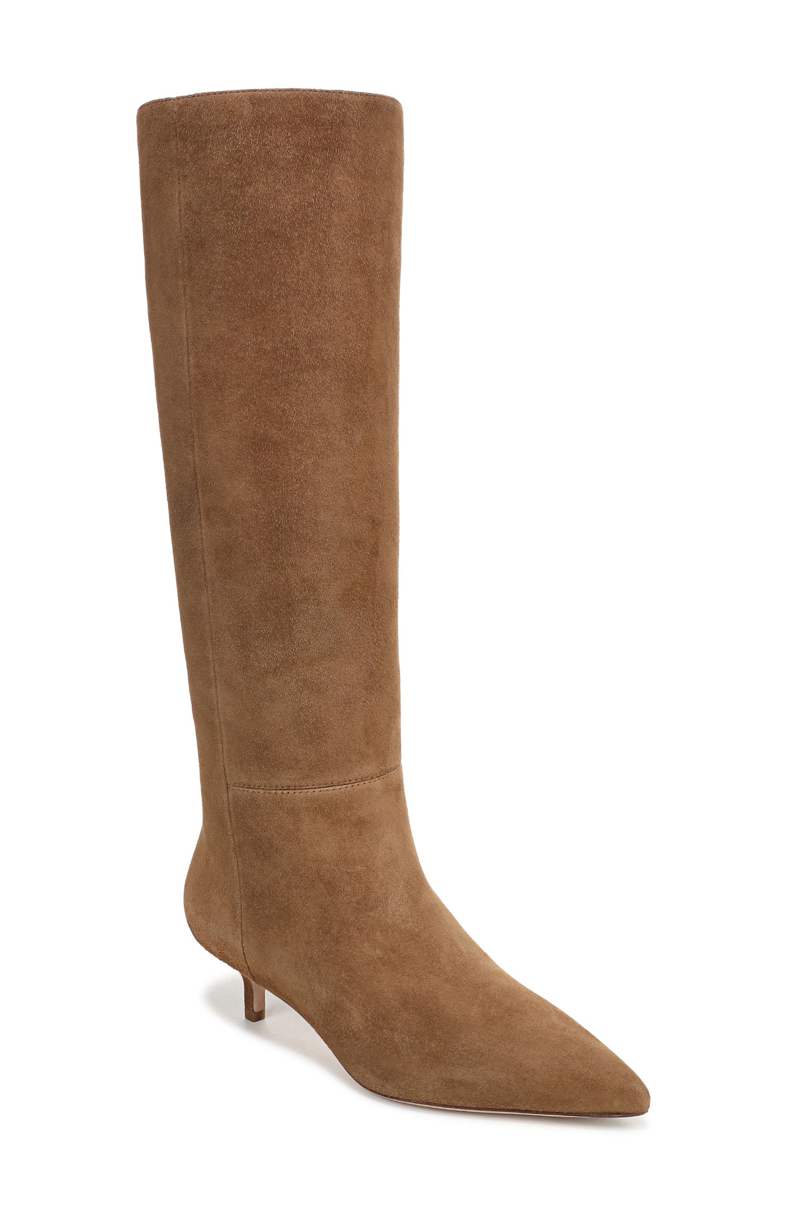 Lisa 45 Knee High Boot, Main, color, HAZELWOOD