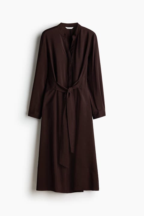 Tie-belt Dress