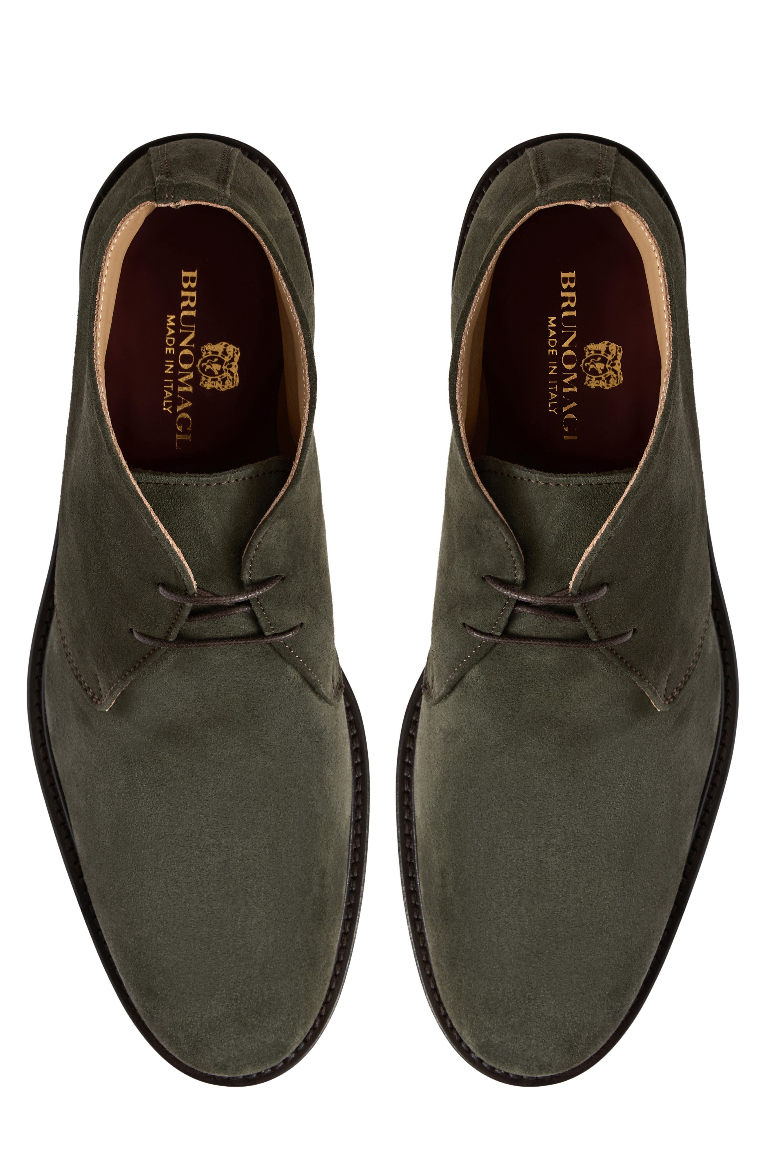 Desmo Leather Chukka Boot, Alternate, color, GREEN