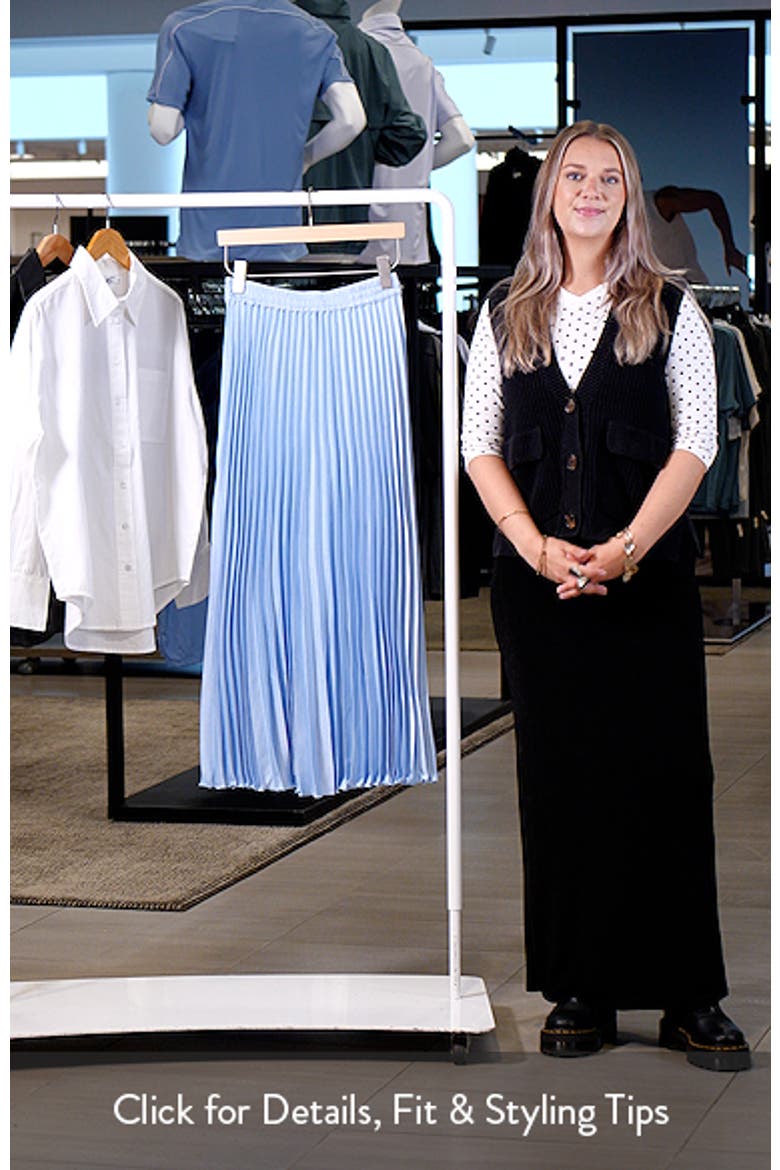Alias Pleat Maxi Skirt video