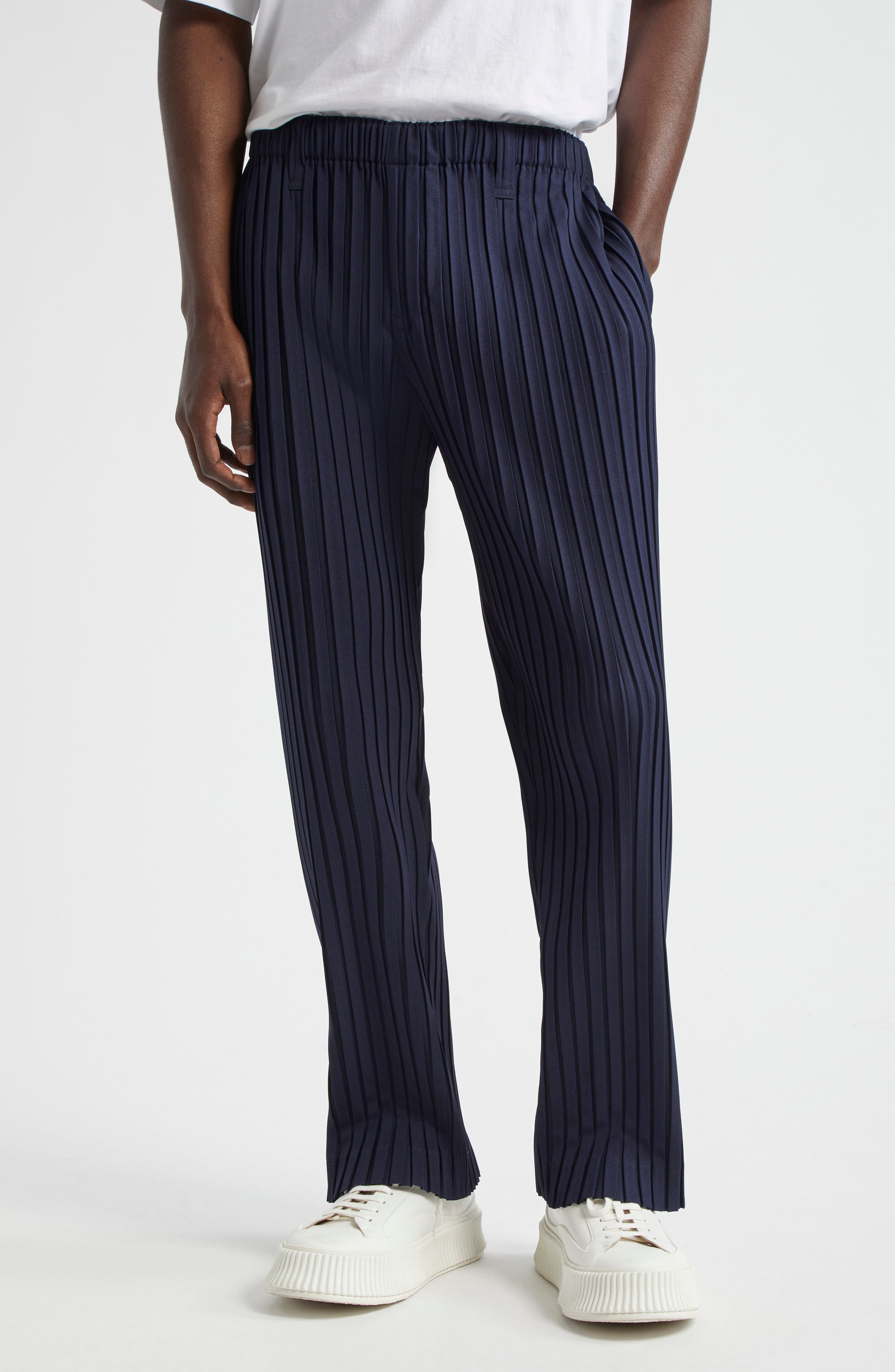 Homme Plissé Issey Miyake Pleated Pull-On Pants | Nordstrom