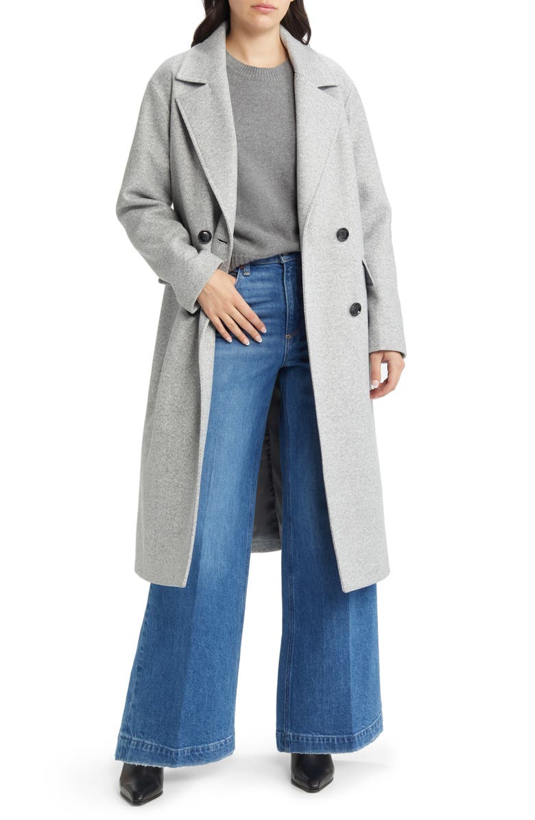 Sam Edelman Double Breasted Coat, Alternate, color,