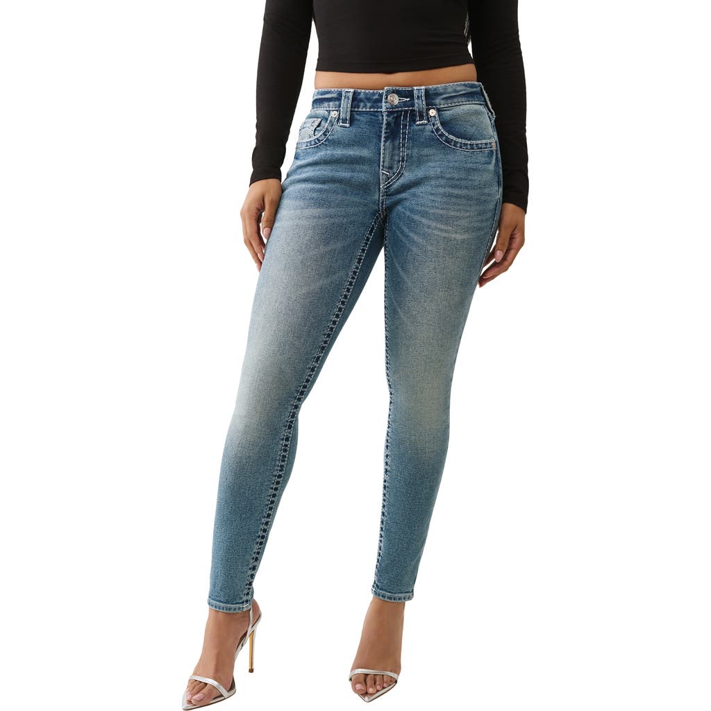 True Religion Jennie Big-t Skinny Jeans In Blue