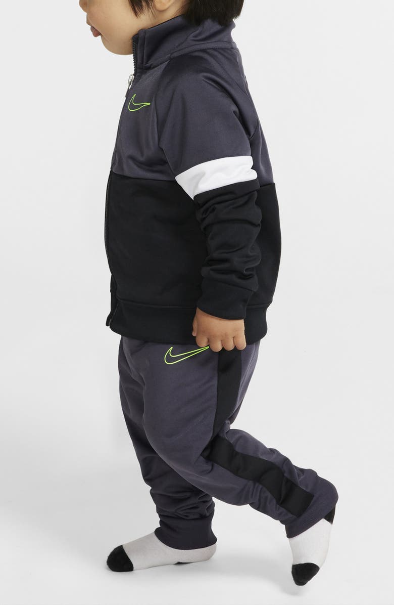 Nike Colorblock Tricot Jacket & Joggers Set, Alternate, color, Gridiron