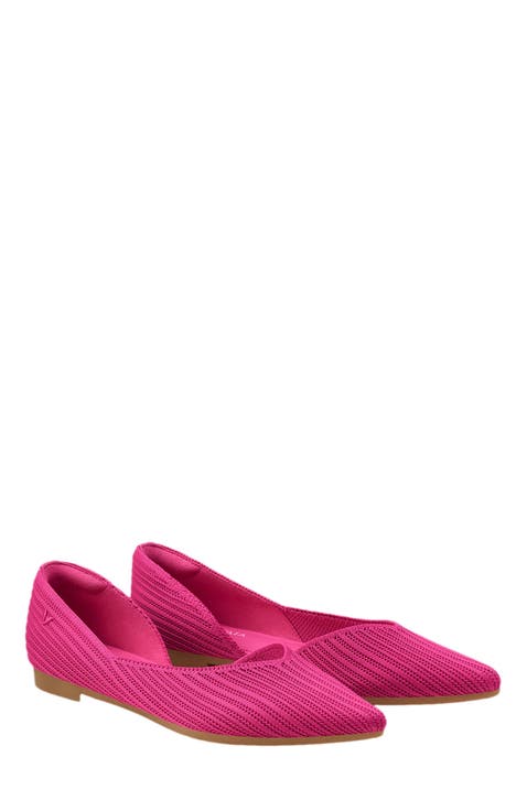 Pointed-Toe Flats (Melia)